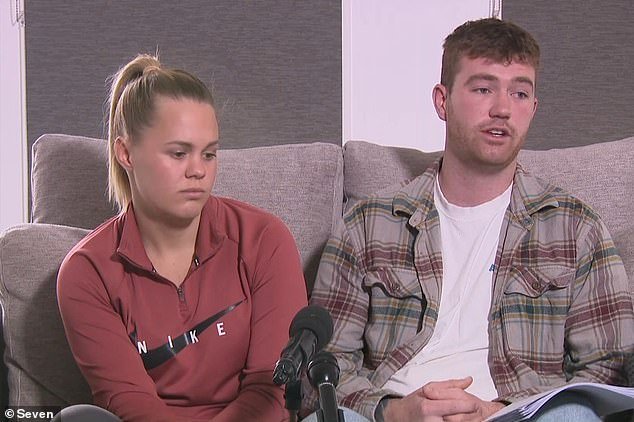 Ellie Houston, 21, and her husband Trae Murphy, 23, are desperate for their missing money