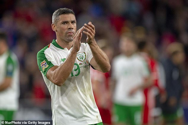 Former Republic of Ireland international Jonathan Walters (pictured) has criticized Scott McTominay's 'embarrassing' track in Man United's defeat to Bayern Munich