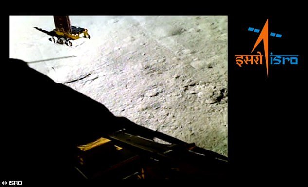 The Indian space agency, Indian Space Research Organization or ISRO, posted on X (Twitter): 'The rover was being rotated in search of a safe route'