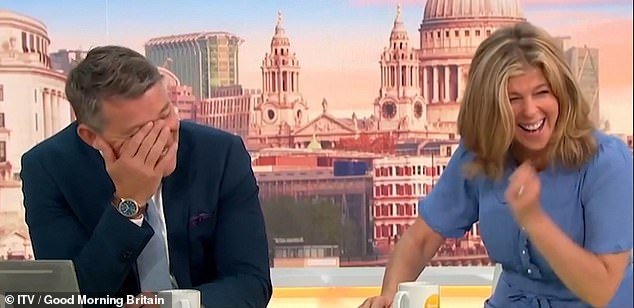 Kate Garraway leaves Ben Shephard in hysterics with an embarrassing