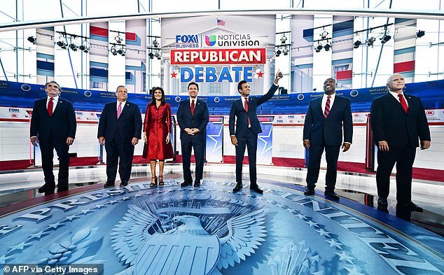 The second debate of the 2024 Republican primaries attracted an average of 9.5 million viewers – more than 3 million fewer than last month's.