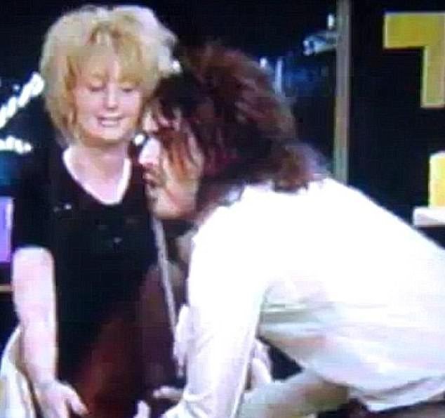 Shock: Lauren Harries claimed Russell Brand 'used her for sex' during their alleged affair (the duo pictured on Celebrity Big Brother's Bit On The Side in 2006)