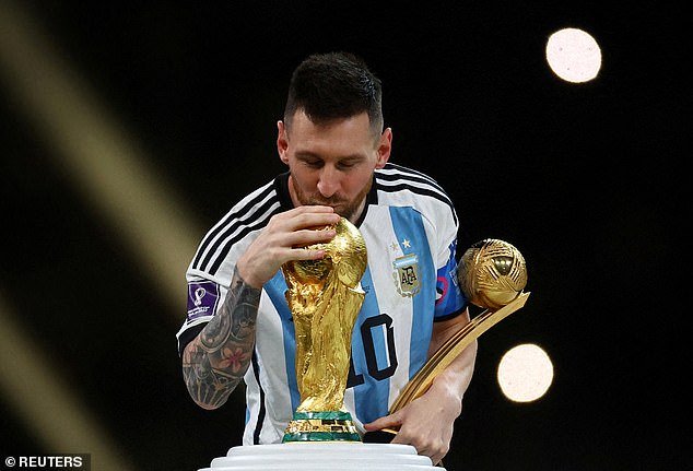 Lionel Messi claimed he was the only World Cup winner not recognized by his club