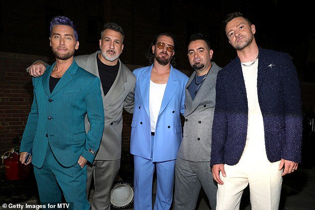 New single!  NSYNC have officially released their new single titled Better Place – their first in over twenty years – and fans took to social media with emotional responses in response to the upbeat track;  seen earlier this month in New Jersey