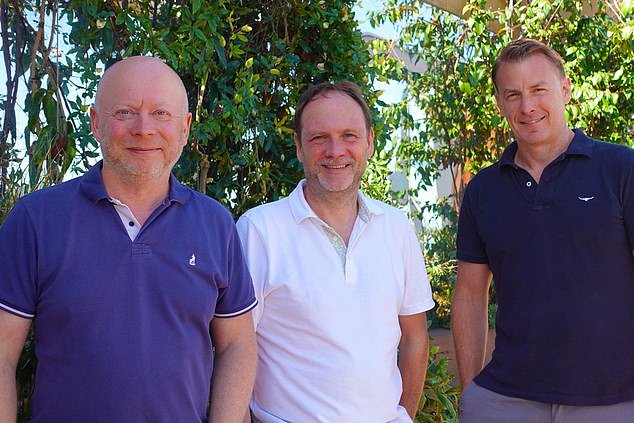 Perenna's leadership team: Colin Bell, Founder and Chief Operating Officer (left), Arjan Verbeek, Founder and Chief Executive Officer (middle), Hamish Peacocke, Founder and Chief Capital Officer (right)