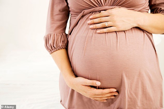 Pregnant women are waiting up to five days before they can be induced due to a shortage of maternity staff, a report has found (stock image)
