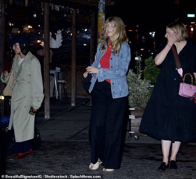 Dinner with the girls: The ladies also dined with Laura Dern, 56 – who starred in Swift's Bejeweled music video – and Batman star Zoe Kravitz, 34
