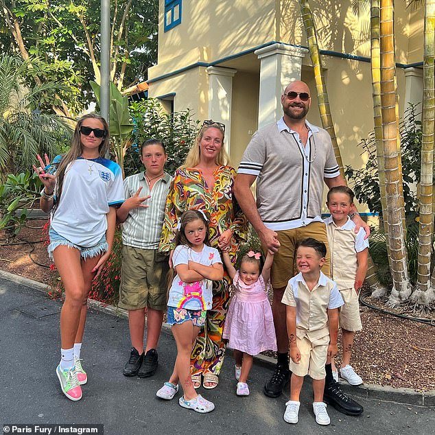 The Furys: The show that followed the retired boxer and his childhood sweetheart Paris, 33, and their six children - Venezuela, 13, Prince John James, 11, Prince Tyson II, seven, Valencia , five years old, Prince Adonis Amaziah, four years old, Athena, two years old
