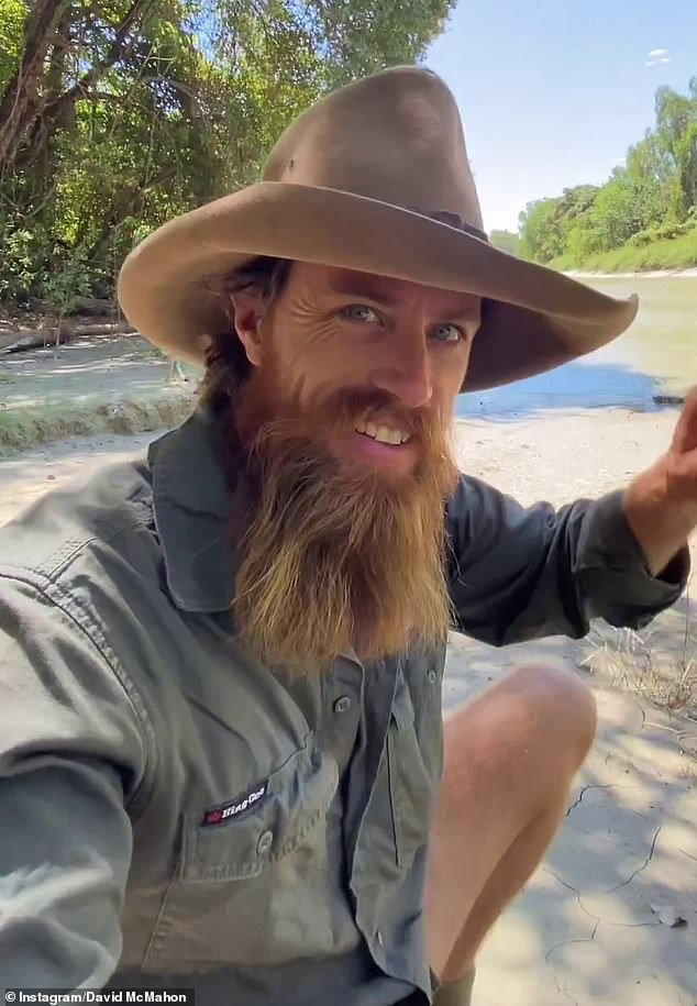 David McMahon, 36, is a chief tour guide in Australia's Northern Territory
