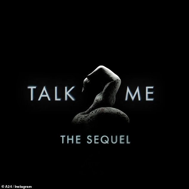 Confirmed!  On August 8, A24 announced plans to 'call a sequel' to Talk to Me