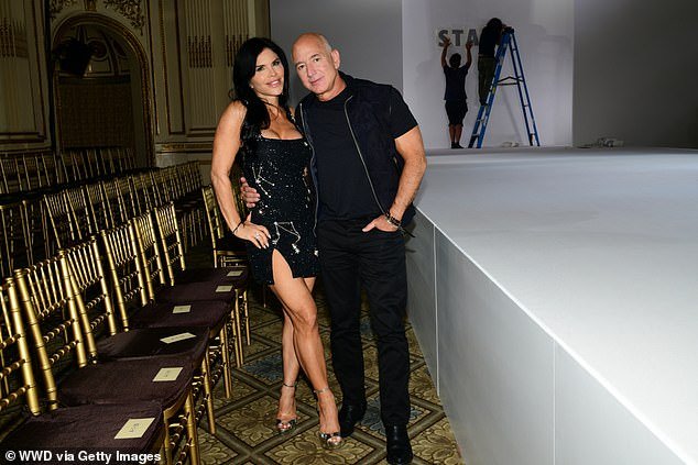 The FTC lawsuit centers on concerns that Amazon — owned by Jeff Bezos, the third-richest man in the world — has stifled competition in the marketplace and harmed consumers by driving up prices.  In the photo: Bezos with his fiancée Lauren Sánchez