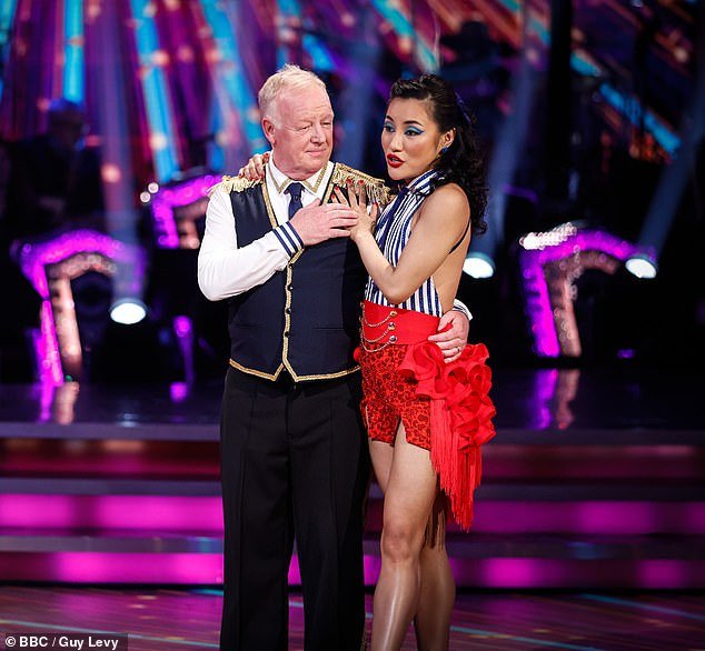 It's over!  It comes after Les Dennis and Nancy Xu became the first couple to be eliminated from the competition last week after failing to impress the judges in the final.