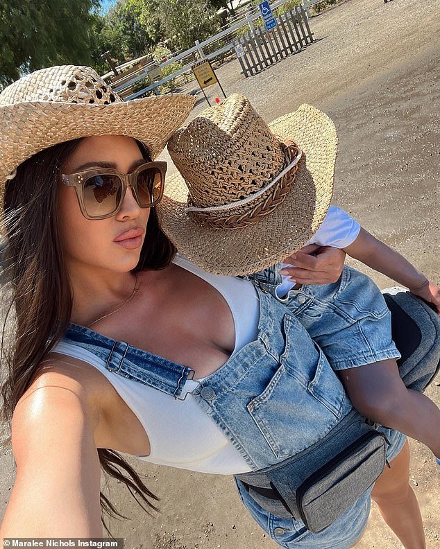 Cute Updates: The beauty often updates her fans and follows them by sharing cute photos and videos of Theo on social media and recently shared a post of the mother-son duo enjoying a farm adventure