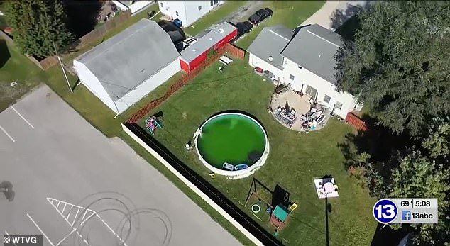 A complaint was filed with the city, as Ohio law requires every private pool to be enclosed by a fence.  It is currently unclear whether charges have been filed against the mother or the neighbor