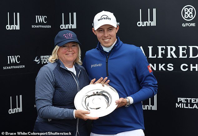 The 2022 US Open champion also took pro-am honors with his mother, Susan.