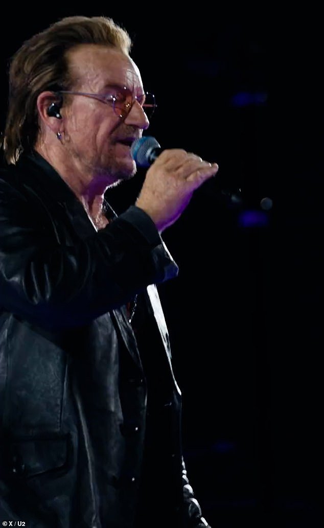 Edited: During a U2 show, Bono changed the lyrics to the band's 1984 hit Pride (In the Name of Love) to refer to those killed by Hamas fighters as 'Stars of David'