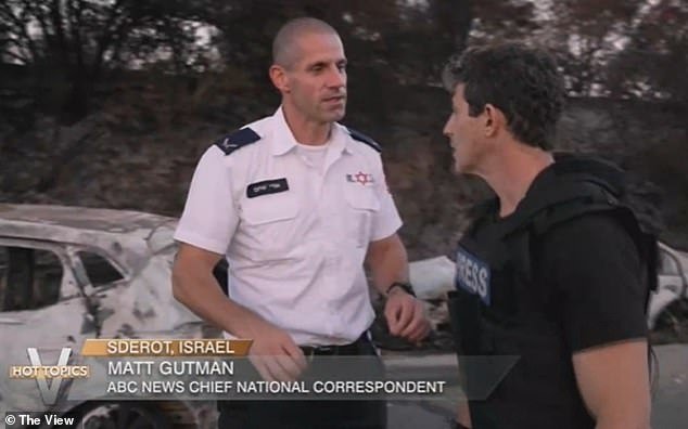 Matt, 45, was approached by a man in uniform who told him that the Israel Defense Forces (IDF) had issued an immediate alert