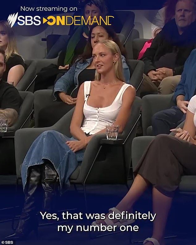 Annie, who claims to be in the top 0.4 per cent of creators on OnlyFans, appeared on SBS's Insight this week to discuss how she was fired from her corporate job when her bosses discovered her raunchy account