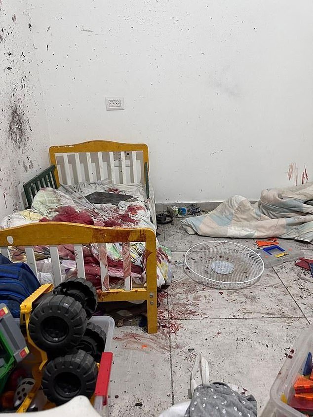 'Worse than ISIS': Photo of bloodied child's bed posted by Israeli Prime Minister Netanyahu