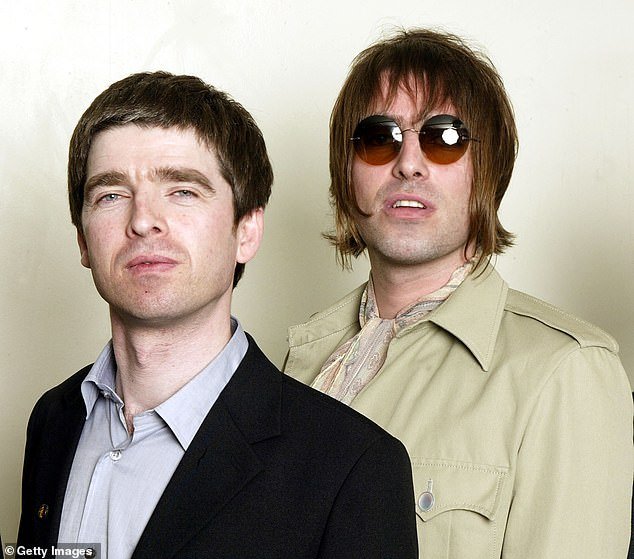 Drama: It comes as Liam Gallagher is set to embark on a massive stadium tour to mark the 30th anniversary of Oasis' first album - with or without brother Noel