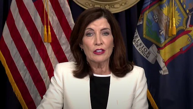 New York Governor Kathy Hochul said during a joint press conference on Thursday that there is no specific threat against New York