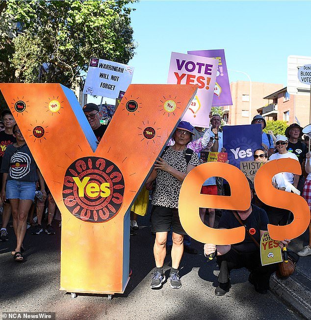 Public opinion towards the Yes campaign has been influenced by 'frontrunners' for the No vote, such as Warren Mundine and Jacinta Price, Pearson said.