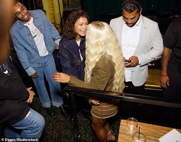 Catching up: After the show, Zendaya was quick to congratulate Victoria Monae