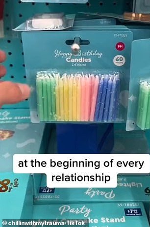 Morven stitched a video of TikTok star Dan Hentschel claiming he conditions his partners to associate the smell of extinguished birthday candles with their relationship