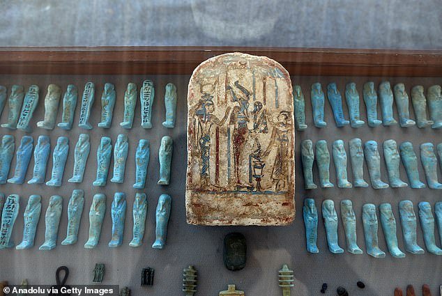 Sculptures and decorative pieces dating back to the New Kingdom era were discovered