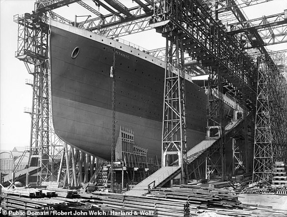 Built by Belfast-based shipbuilders Harland and Wolff between 1909 and 1912, the RMS Titanic was the largest ship of her time