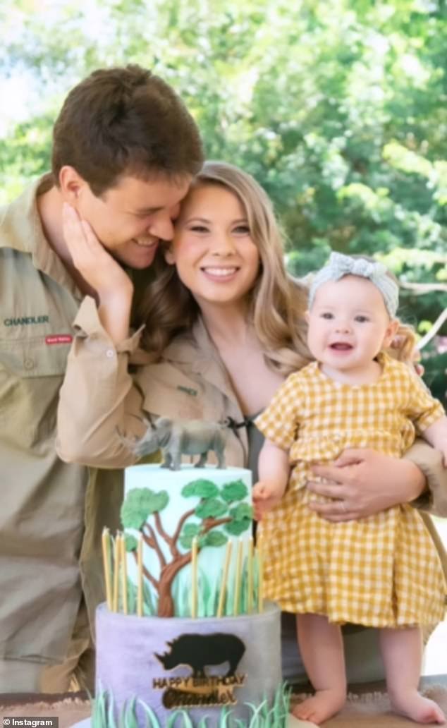 Bindi's mum Terri Irwin also weighed in, offering the couple her best wishes.  “You and Chandler are perfect together.  Perfect couple, parents and soul mates for the rest of time.  I love you both!'  She said