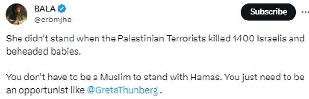 1697812729 704 Greta Thunberg deletes I stand with Gaza social media post