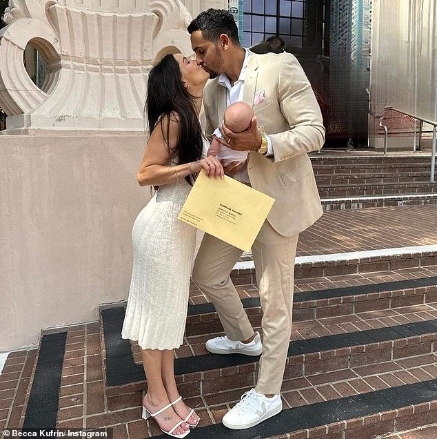 Happy news: The Girls star, 33, and the Bachelor In Paradise vet, 30, took to Instagram on Friday to share the happy news with their fans