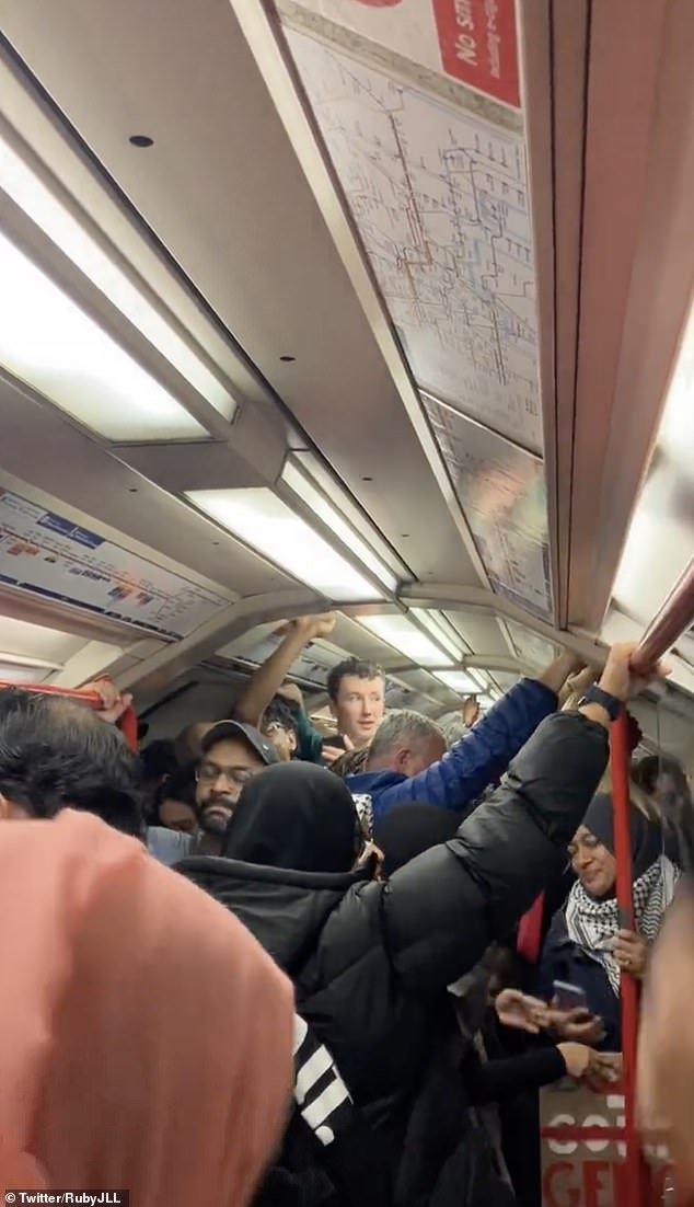 1697896972 654 Outrage as London Tube driver incites passengers to chant pro Palestinian