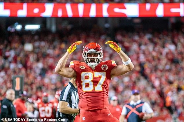 Chiefs star Kelce will take the field Sunday afternoon against the Los Angeles Chargers