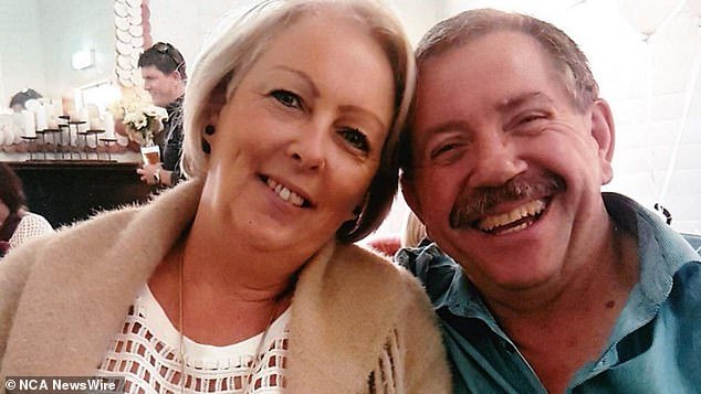 Sharon Graham (left) has been found guilty of murdering her ex-partner, Bruce Saunders, who was fed to a wood chipper in 2017