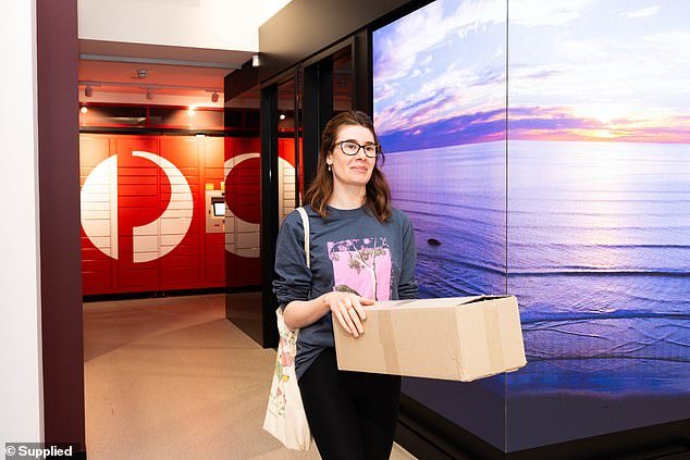 Australia Post's first community center opened in central western NSW on Monday