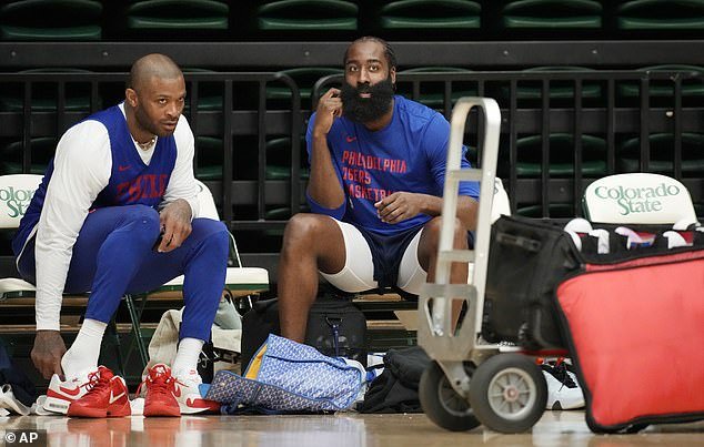 The 34-year-old Harden returned to 76ers practice last week, but still needs to step up his game to be healthy