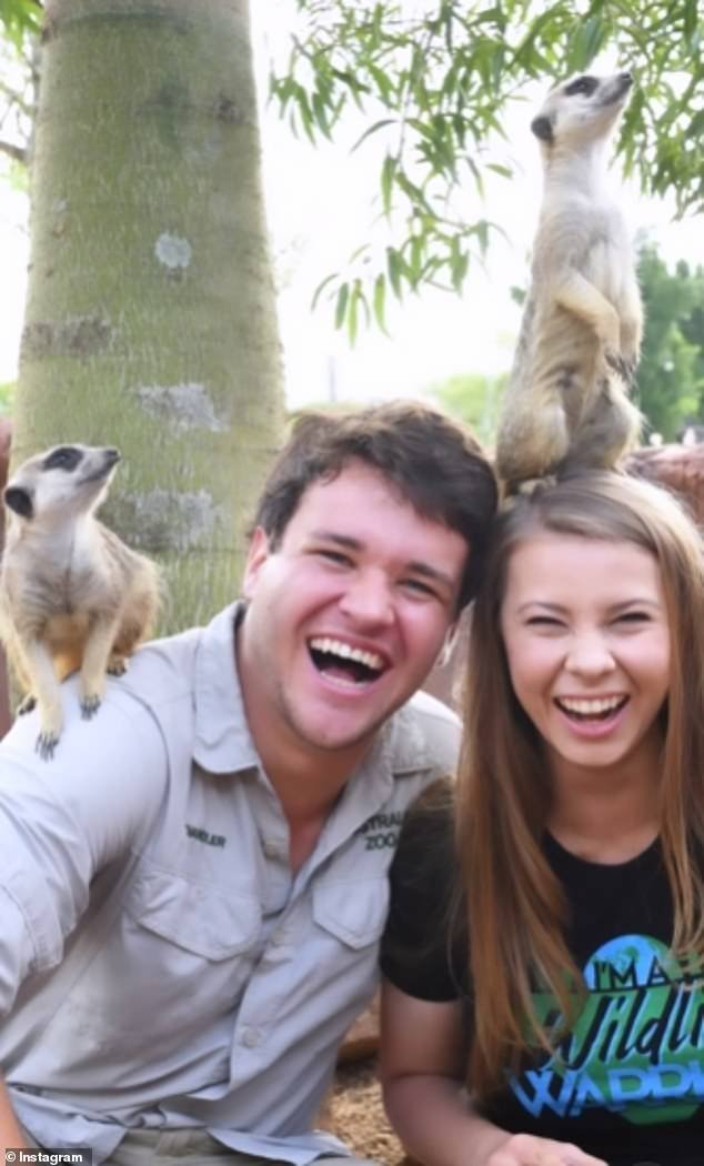 Bindi Irwin has paid tribute to her husband Chandler Powell, celebrating ten years of their relationship.  Irwin, 25, took to Instagram this week to share a slideshow of a number of happy snaps from the couple's years together