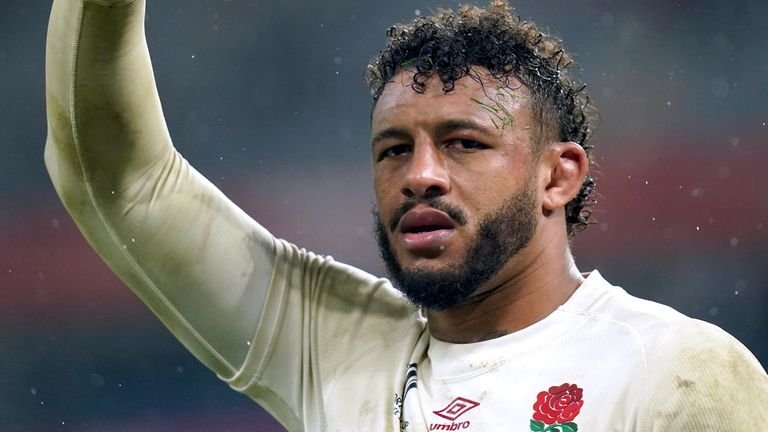 Courtney Lawes played 105 times for England 