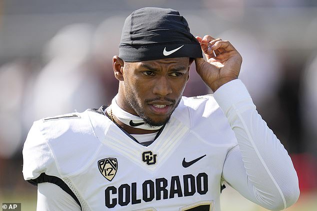 Shilo Sanders was suspended from Colorado's game against UCLA on Saturday night