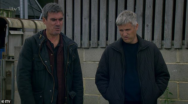 Storyline: Earlier this week, viewers learned that Cain (Jeff Hordley) and Caleb (William Ash) had locked someone in an abandoned farmhouse after going on a mysterious journey