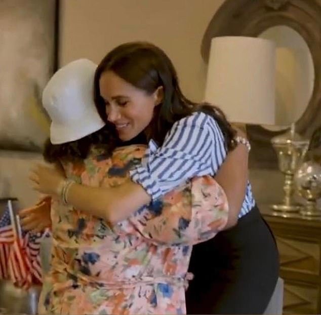 Meghan Markle has appeared in a new Invictus Games video highlighting the work Prince Harry's foundation does to support military families.