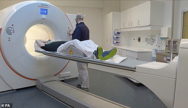 Ultra-sensitive 3D body scanners are a 'huge step' forward in the treatment of cancer, dementia and other serious diseases, health chiefs said last night (File Photo)