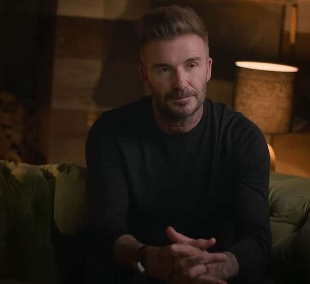 Millions of us are fascinated by the Netflix docuseries Beckham (David pictured)