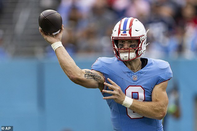Will Levis made his long-awaited debut in the Tennessee Titans' game against the Falcons