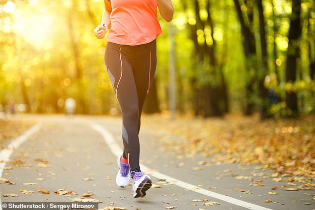 Dutch scientists studied 141 patients with depression and/or anxiety, who were given the choice between running or medication over a period of 16 weeks (stock image)