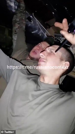 Slaughtered on the dance floor Russian soldier films comrades partying