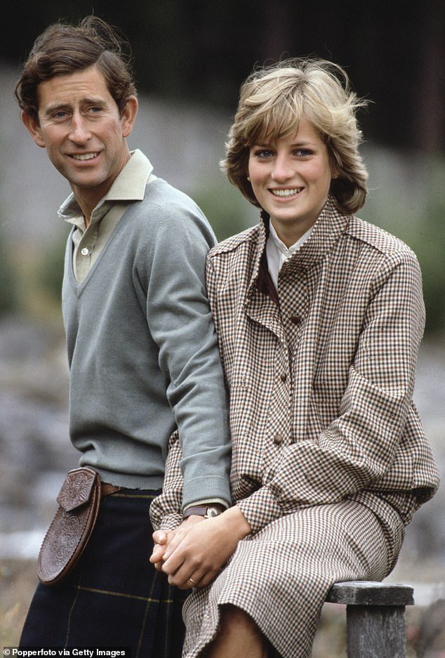 Princess Diana (pictured with Charles in 1981) will appear as a ghost to both her ex-husband and Her Majesty.  V.  Queens in extraordinary scenes in the upcoming season, which will cause outrage