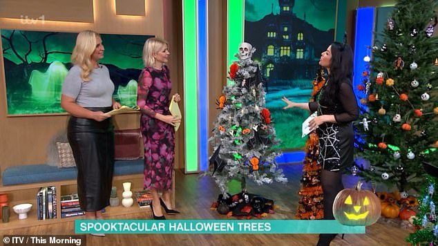 Eh?  This Morning sparked an uproar among viewers on Monday over a segment on decorating Halloween locks of hair, with one brand name: 'complete f**kwitery'
